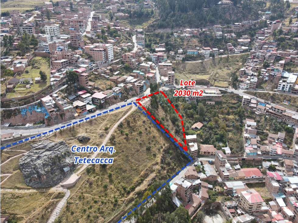 VENDO LOTE DE 2030 M2 EN AV. CIRCUNVALACION CUSCO PERU - 1