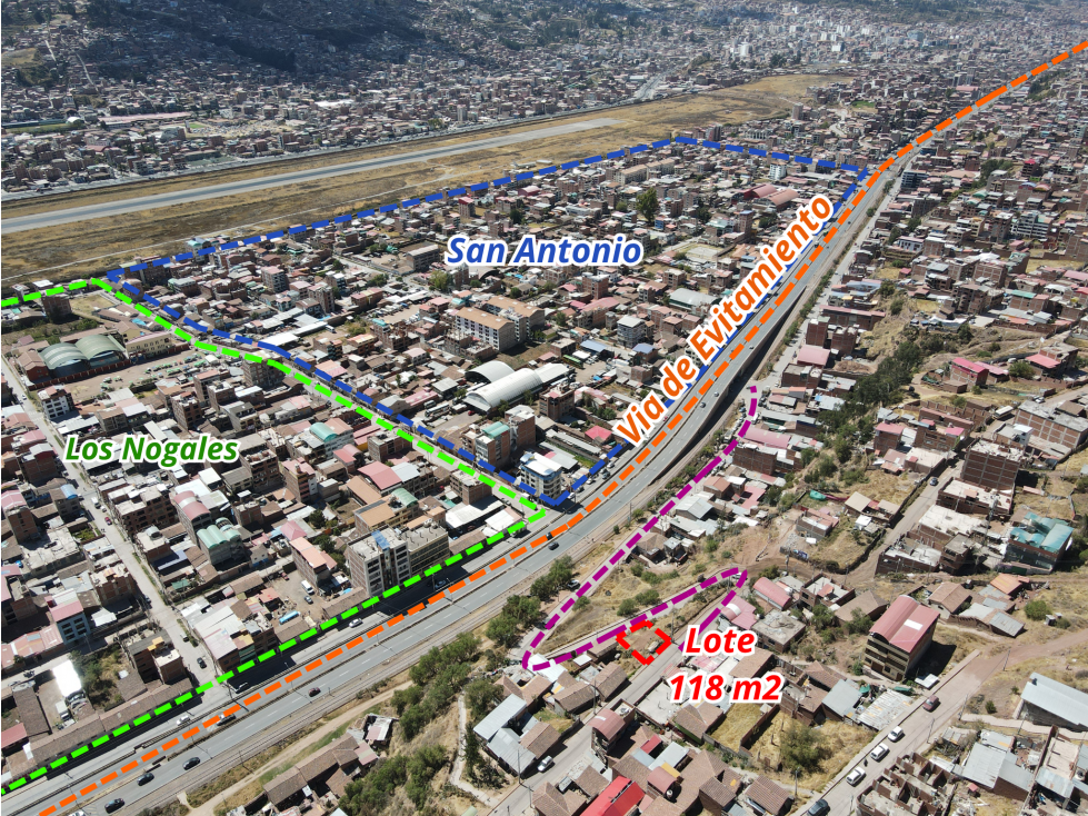 VENDO LOTE DE 118 M2 EN FEDETRAC CUSCO PERU - 2