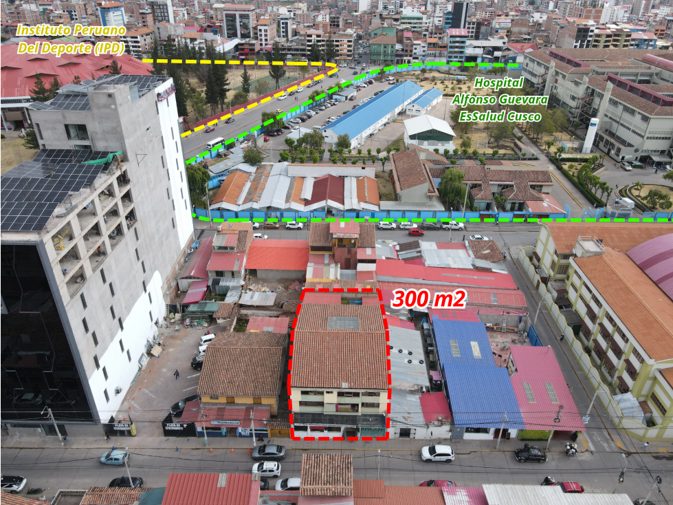 VENDO LOTE/CASA 300 M2 EN AV LOS INCAS ALTURA UNSAAC CUSCO - 4