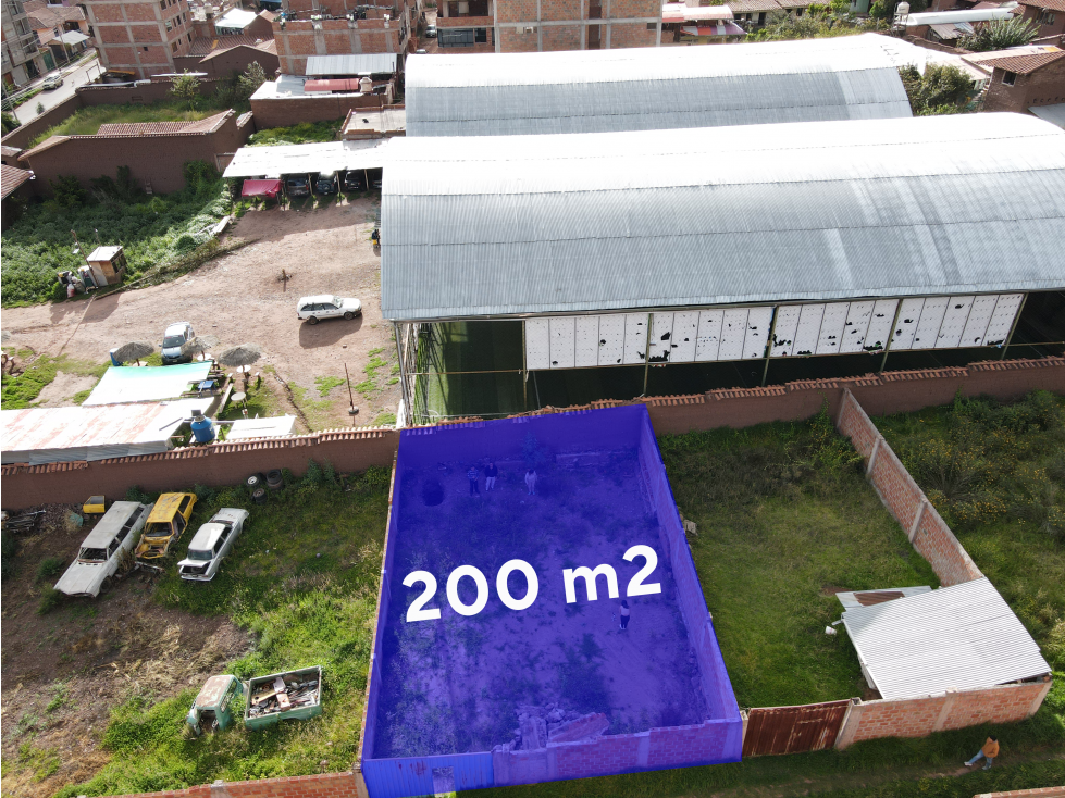 VENDO LOTE 200 M2 SAN JERONIMO CUSCO - 1