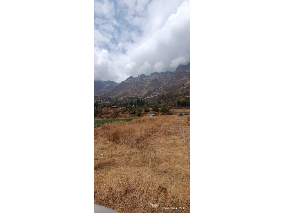 VENDO TERRENO 2048 M2 A PIE DE PISTA PISAC CUSCO PERÚ - 2