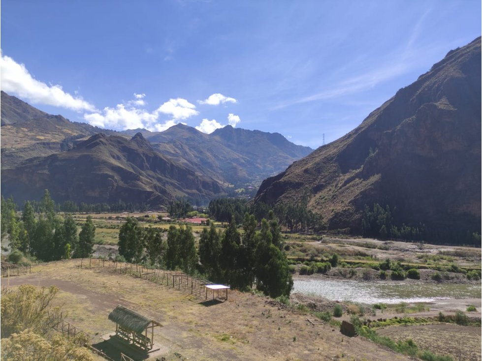 VENDO TERRENO DE 8000 M2 A PIE DE PISTA VALLE SAGRADO PISAC CUSCO PERU - 4