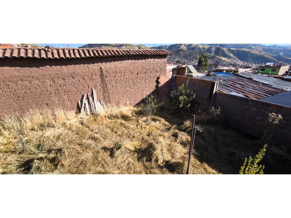 VENDO LOTE/CASA DE 248 M2 EN SENCCA CUSCO PERU - 6