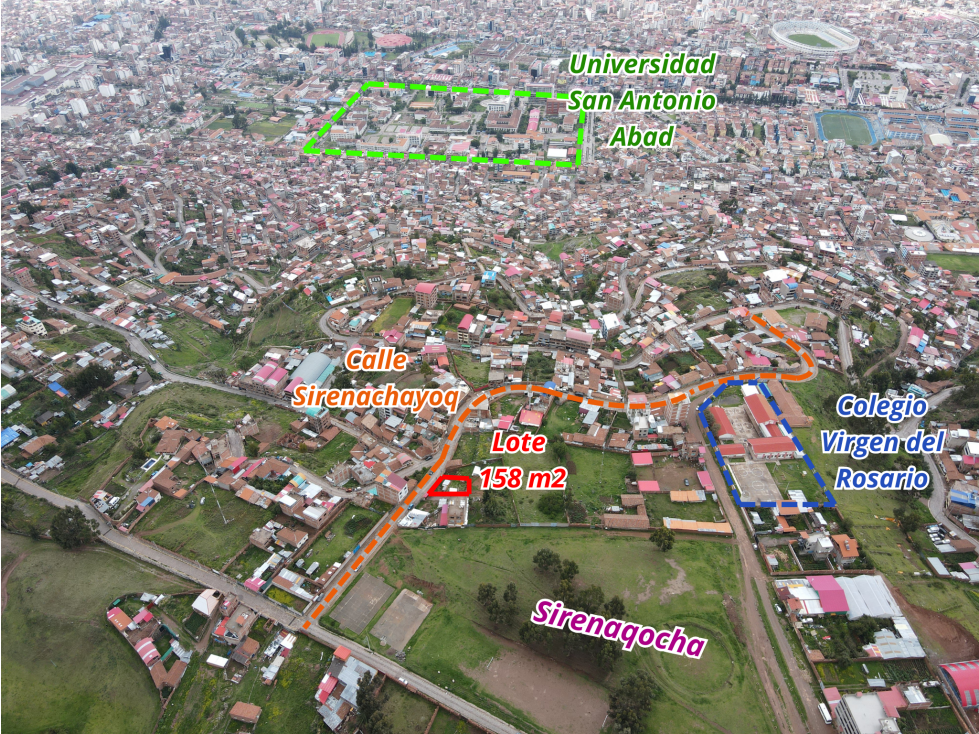 VENDO LOTE DE 158 M2 AYUDA MUTUA CUSCO PERU - 2