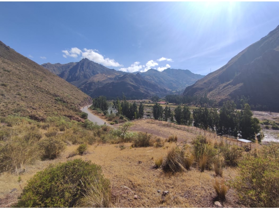 VENDO TERRENO DE 8000 M2 A PIE DE PISTA VALLE SAGRADO PISAC CUSCO PERU - 6
