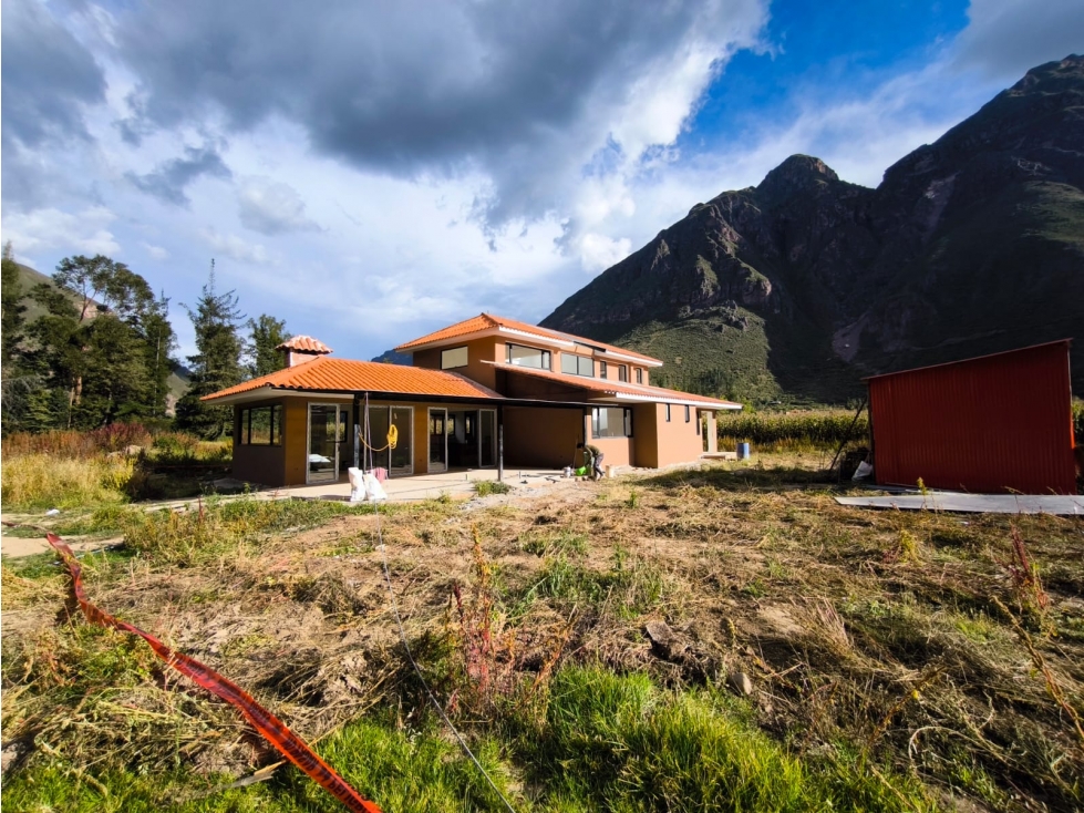 VENDO CASA DE CAMPO/LOTE 1000 M2 EN LAMAY CALCA VALLE SAGRADO CUSCO