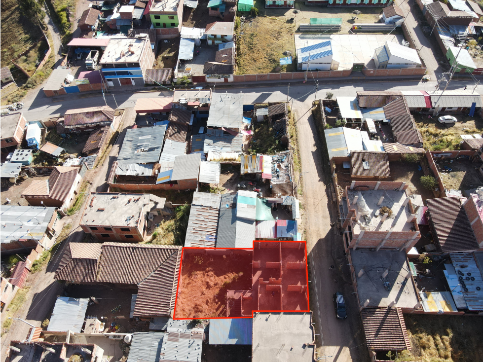 VENDO LOTE/CASA DE 248 M2 EN SENCCA CUSCO PERU - 1