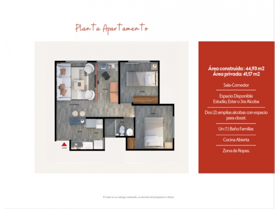 APARTAMENTOS EN VENTA EN PLANOS RETIRO ALTO, CÉNTRIKO 22, POPAYÁN — foto 4