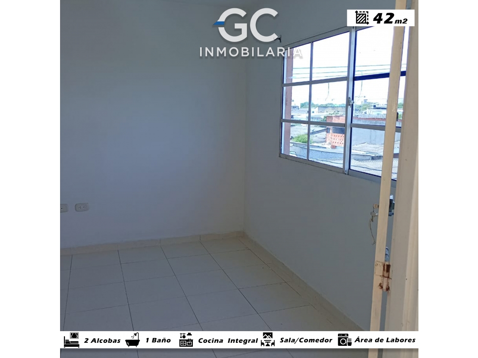 Se arrienda apartamento piso 3 - 302 Barrio hipodromo - 4