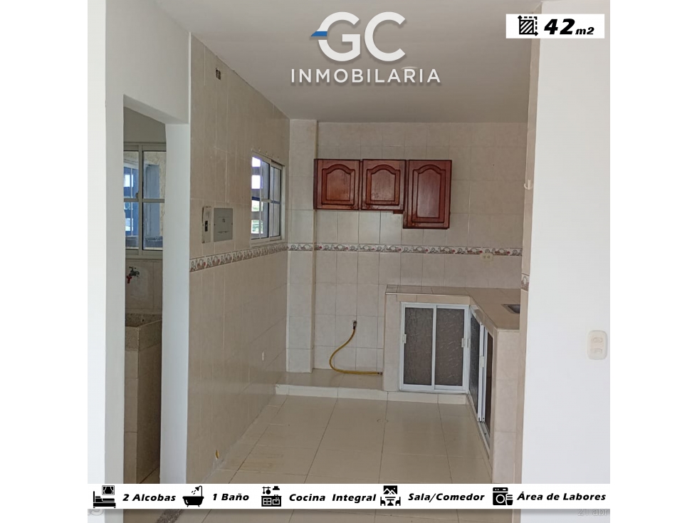 Se arrienda apartamento piso 3 - 302 Barrio hipodromo - 2
