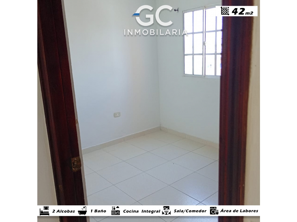 Se arrienda apartamento piso 3 - 302 Barrio hipodromo - 6