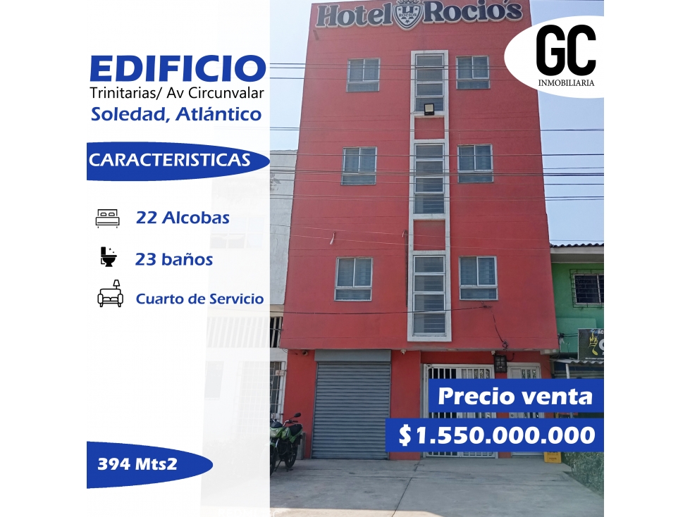 Se vende Edificio - Trinitarias- Av circunvalar-Soledad - 1