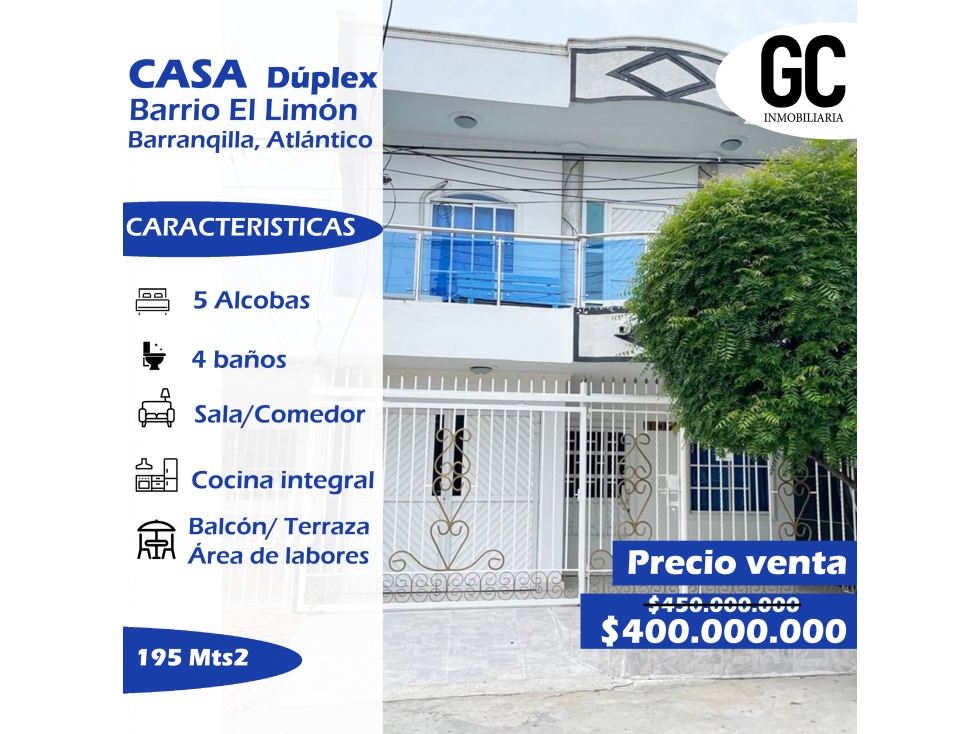 CASA DUPLEX EN VENTA | BARRIO EL LIMÓN - 1