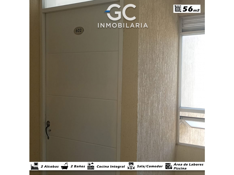 Se arrienda apartamento piso 6 Alameda del rio- Conjunto Silvador — foto 2