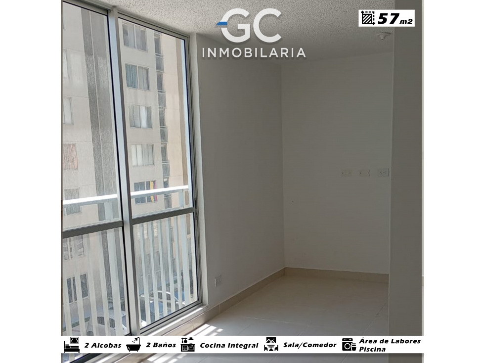 Se arrienda apartamento piso 4 alameda del rio conjunto picaflor — foto 3