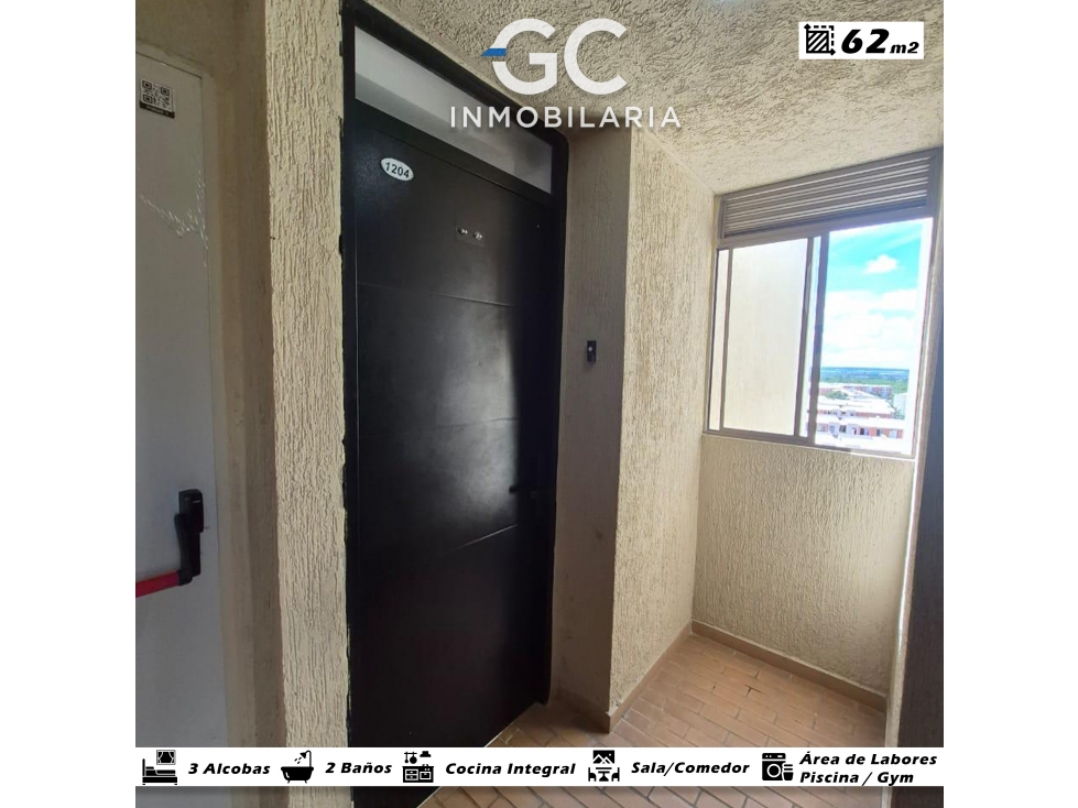 Se vende apartamento piso 12 conjunto tucan - Alameda del rio - 2