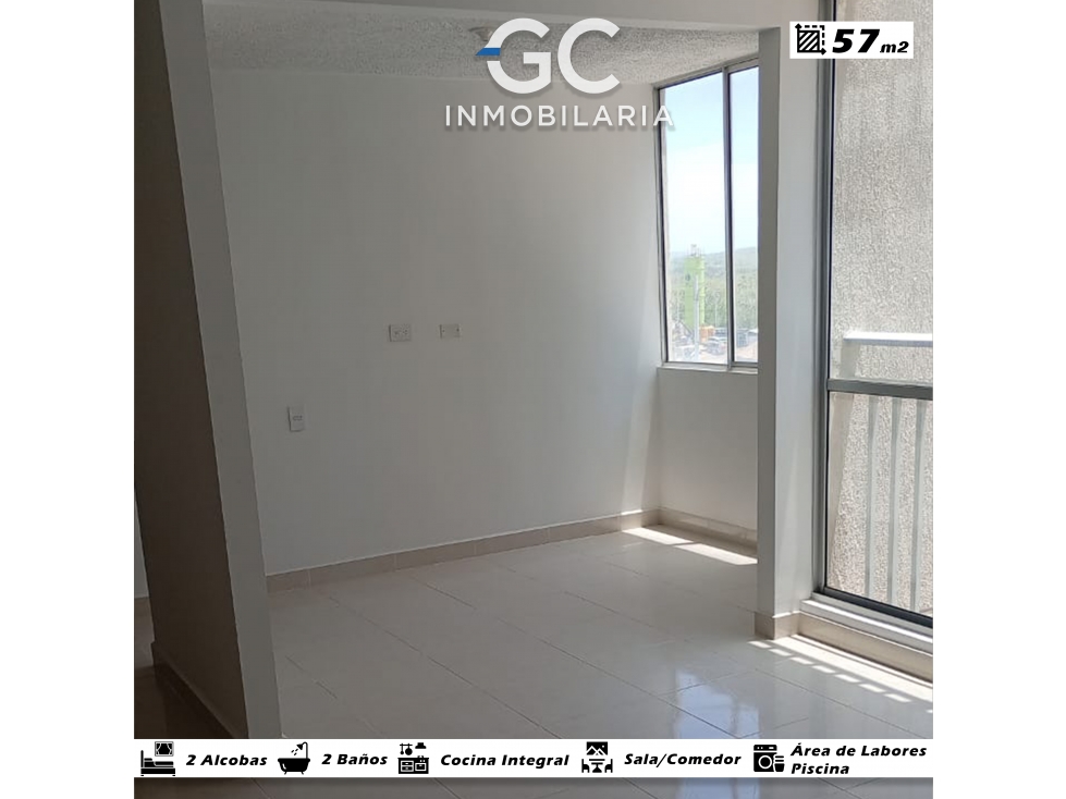 Se arrienda apartamento piso 4 alameda del rio conjunto picaflor — foto 4