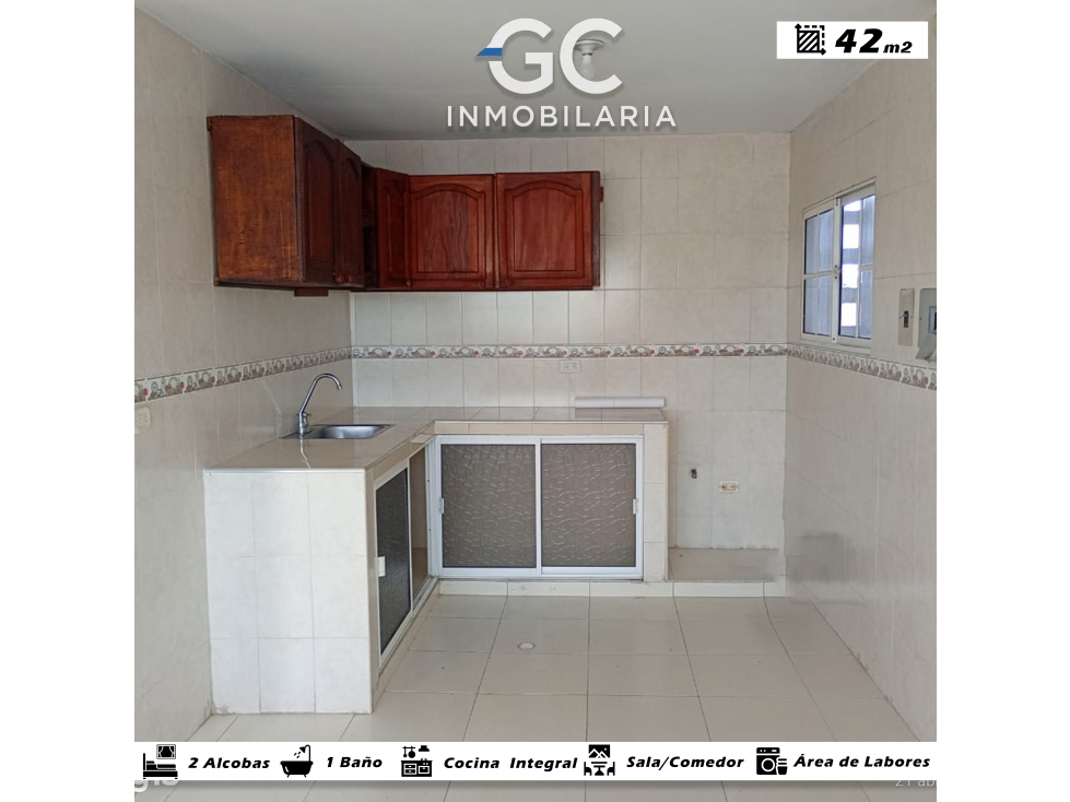 Se arrienda apartamento piso 3 - 301 Barrio hipodromo - 4