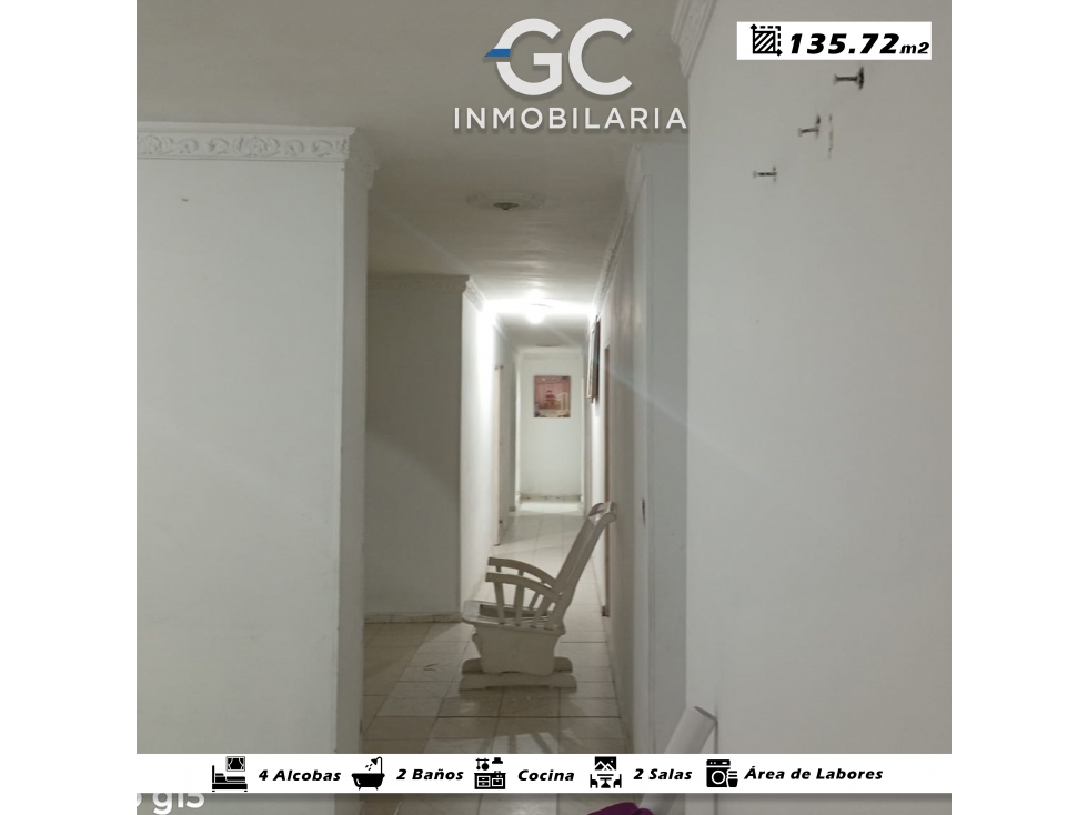 se vende apartamento piso 2 villa blanca - Barranquilla — foto 5