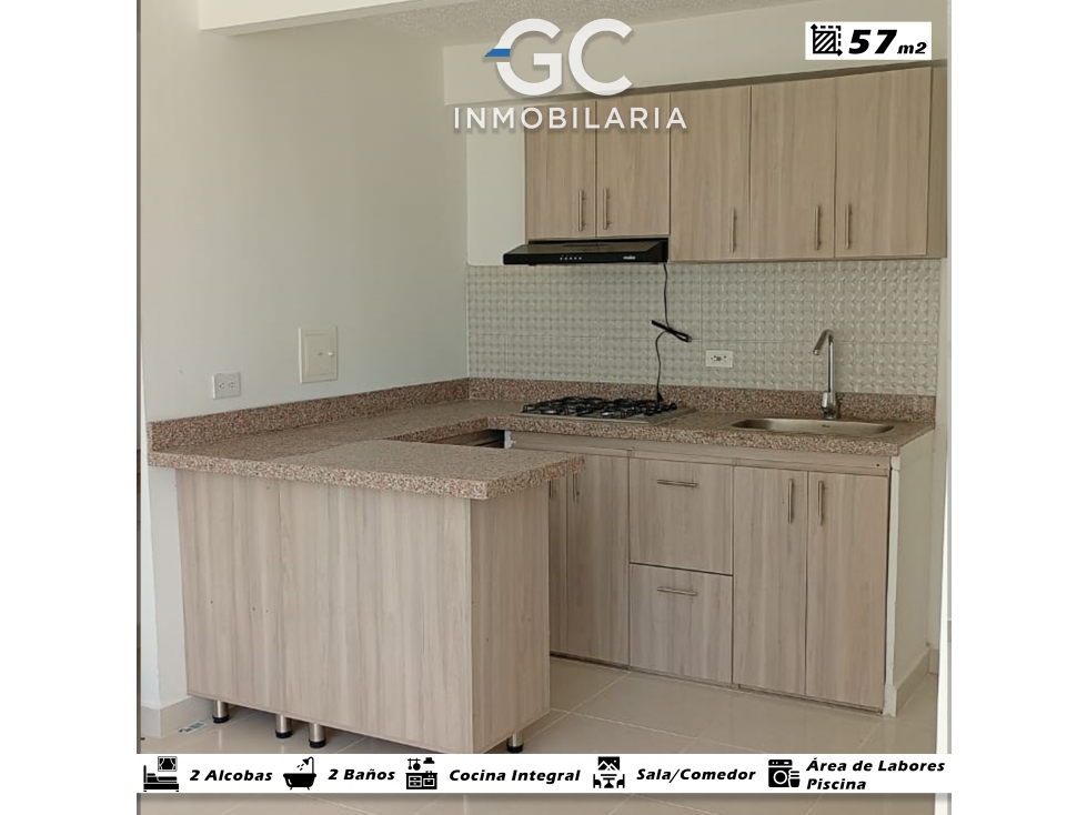 Se arrienda apartamento piso 4 alameda del rio conjunto picaflor — foto 6