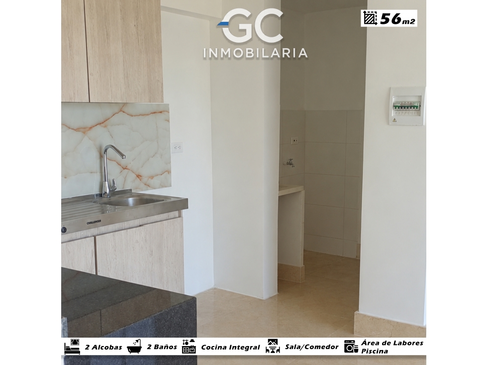 Se arrienda apartamento piso 6 Alameda del rio- Conjunto Silvador — foto 5