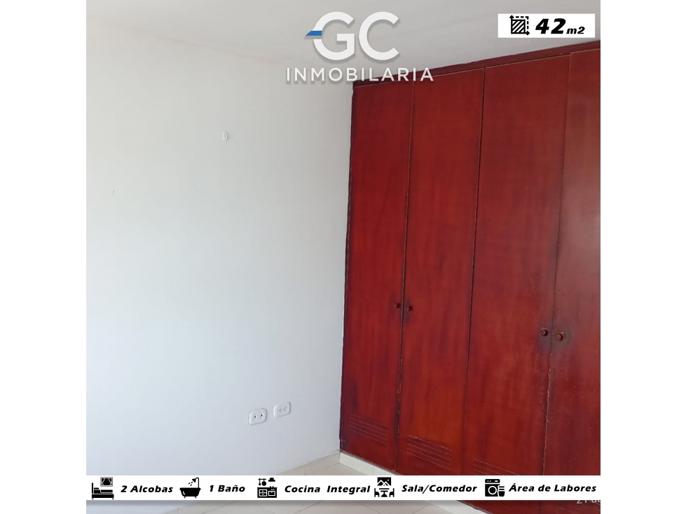 Se arrienda apartamento piso 3 - 301 Barrio hipodromo - 5