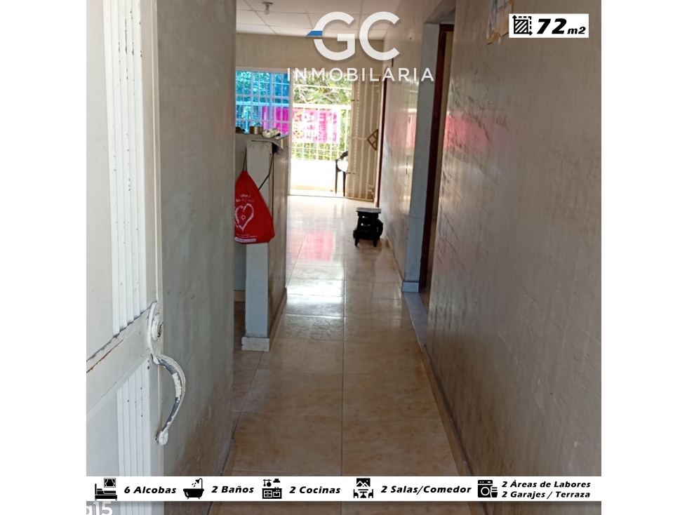 Se vende casa de 3 pisos Barrio Terranova - soledad — foto 4