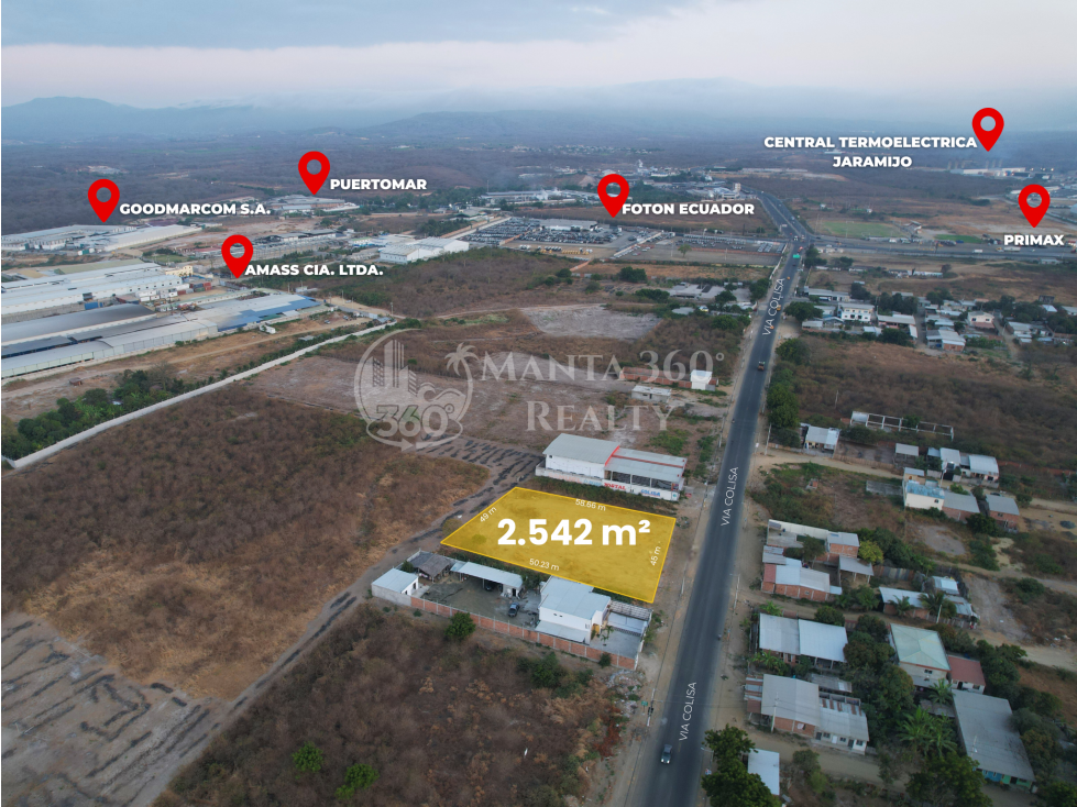TERRENO EN VENTA VÍA COLISA, JARAMIJÓ - 2