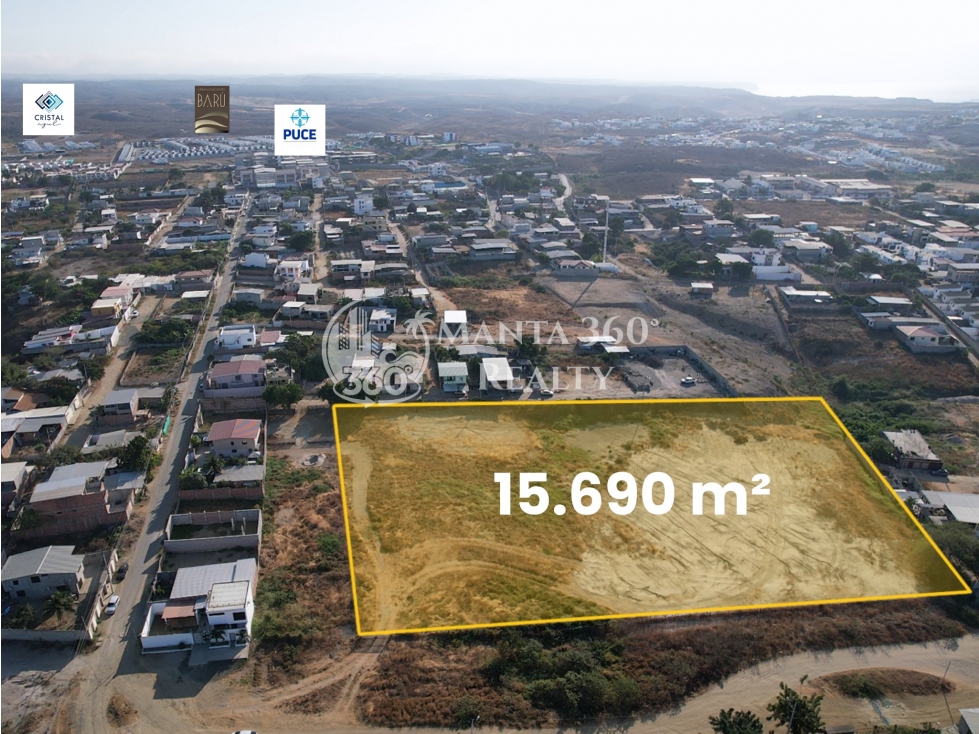 Terreno en Venta Los Gavilanes, Sur de Manta - 2