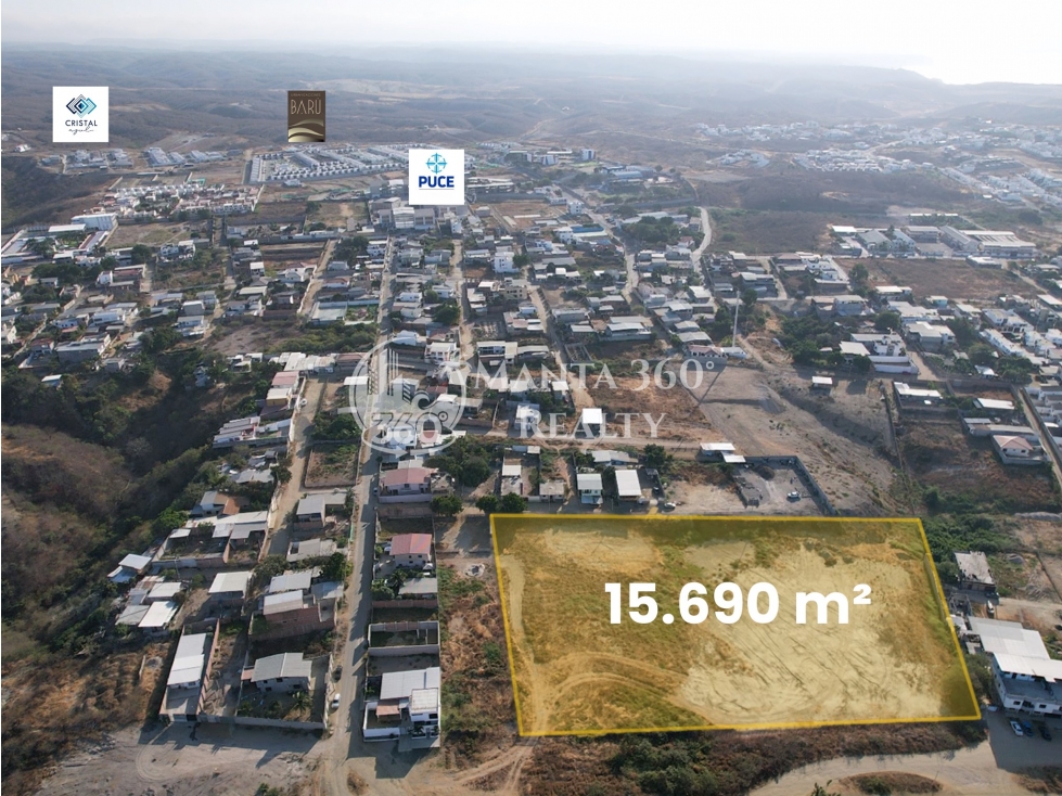Terreno en Venta Los Gavilanes, Sur de Manta - 3