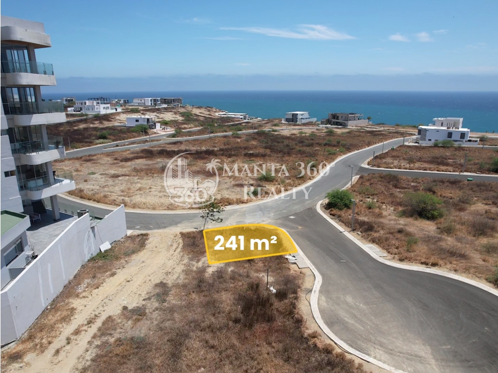 TERRENO EN VENTA PLAYA ALTA, SANTA MARIANITA, MANTA