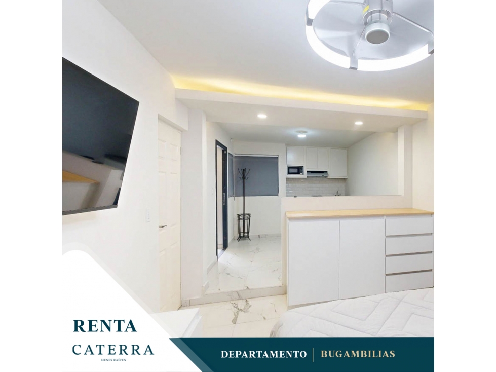RENTA / Departamento Bugambilias