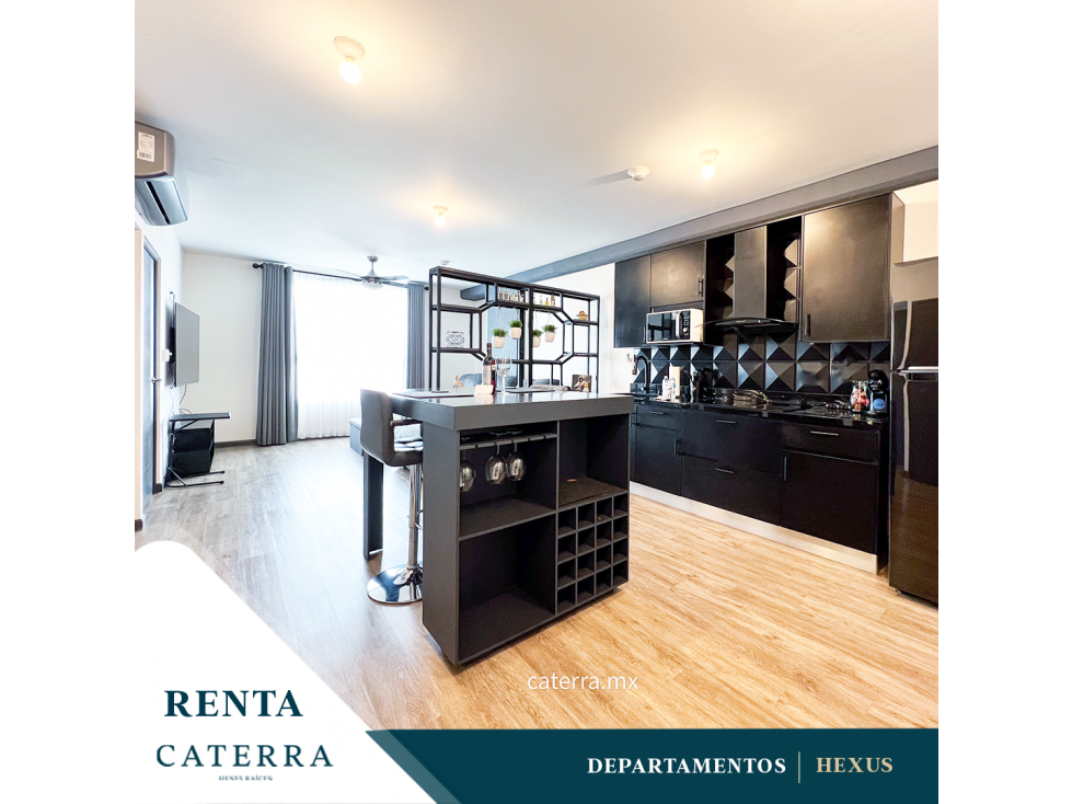 RENTA / Departamento Hexus - 1