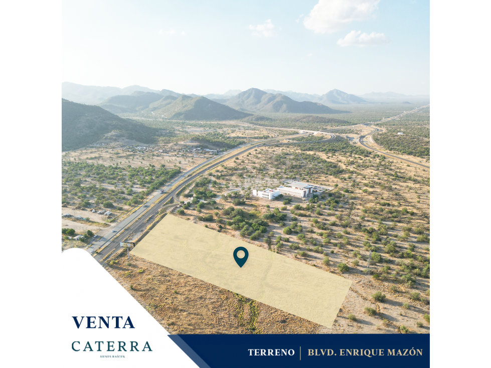 VENTA / Terreno Blvd. Enrique Mazon
