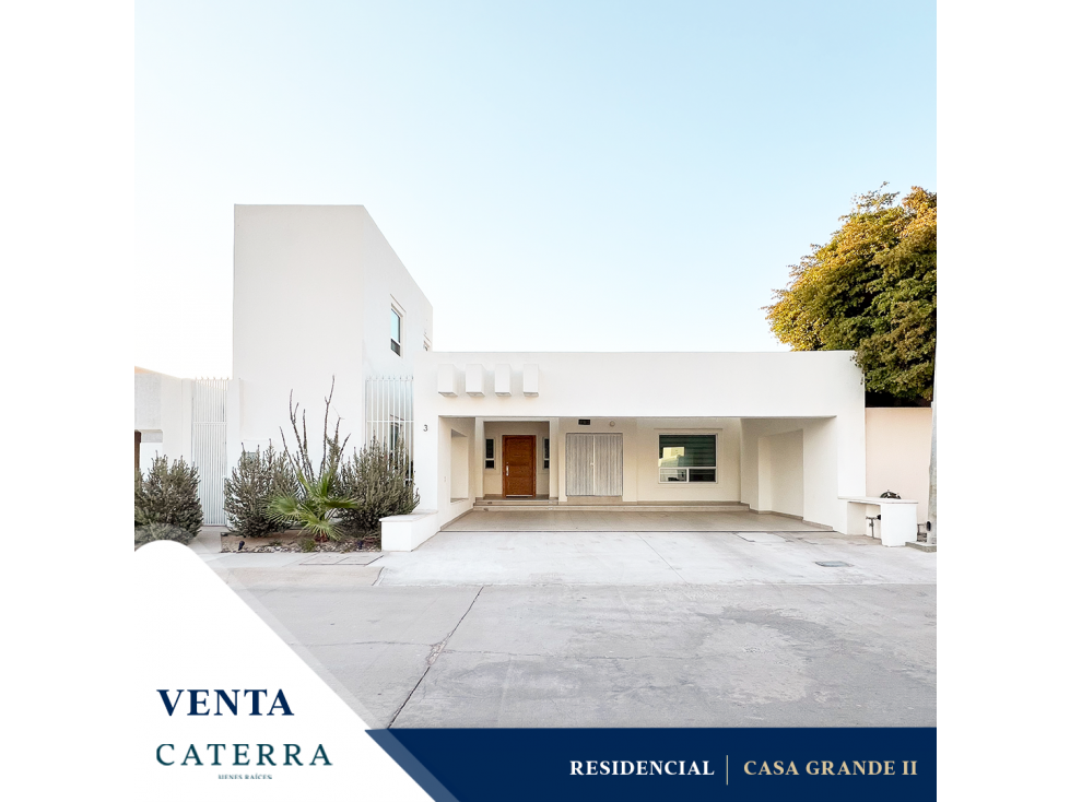 VENTA / Casa Residencial Casa Grande