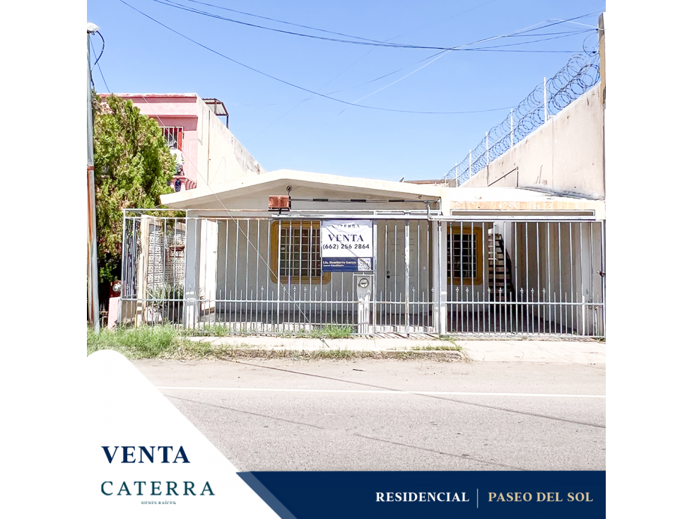 VENTA / Casa Paseo del Sol