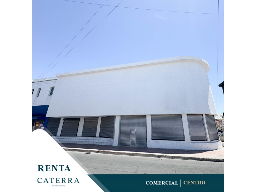 RENTA / Local Colonia Centro