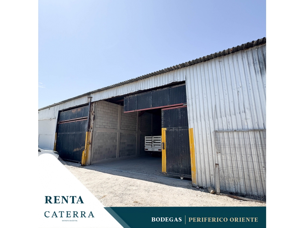 RENTA / Bodegas Periferico Oriente - 1