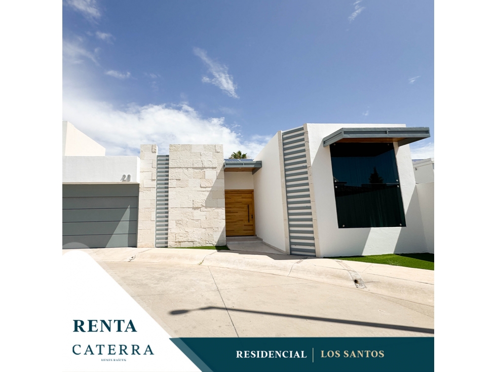 RENTA / Casa Los Santos Residencial