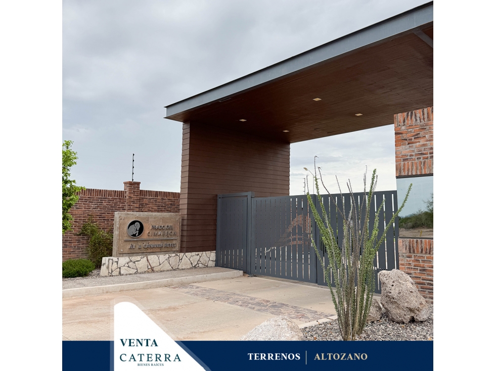 VENTA / Terreno Altozano