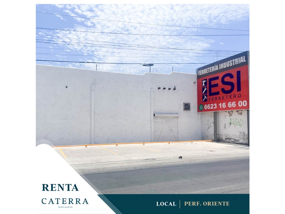 RENTA / Local Periferico Oriente
