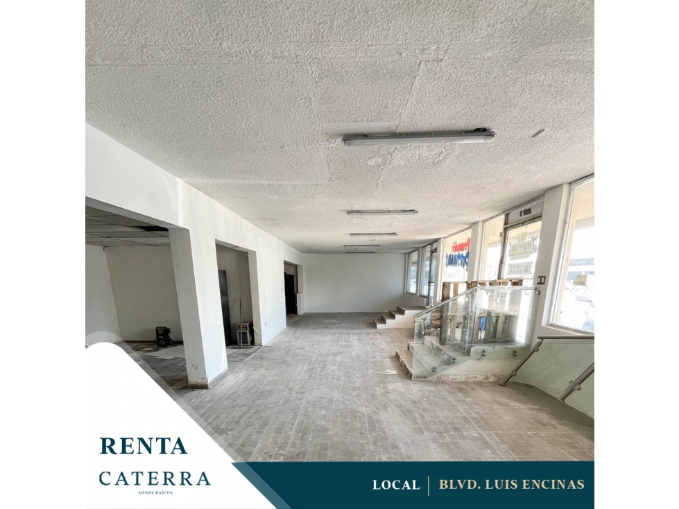 RENTA / Locales Blvd. Luis Encinas - 1