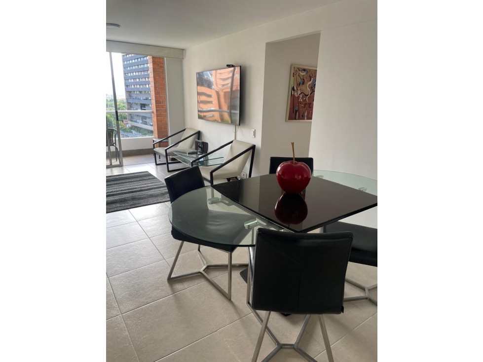 APARTAMENTO EN ARRIENDO AMOBLADO JUNTO A LA MILLA DE ORO LC — foto 2