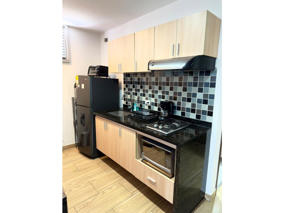 Apartamento en arriendo amoblado tipo Loft cerca a Milla de Oro EDL-LC