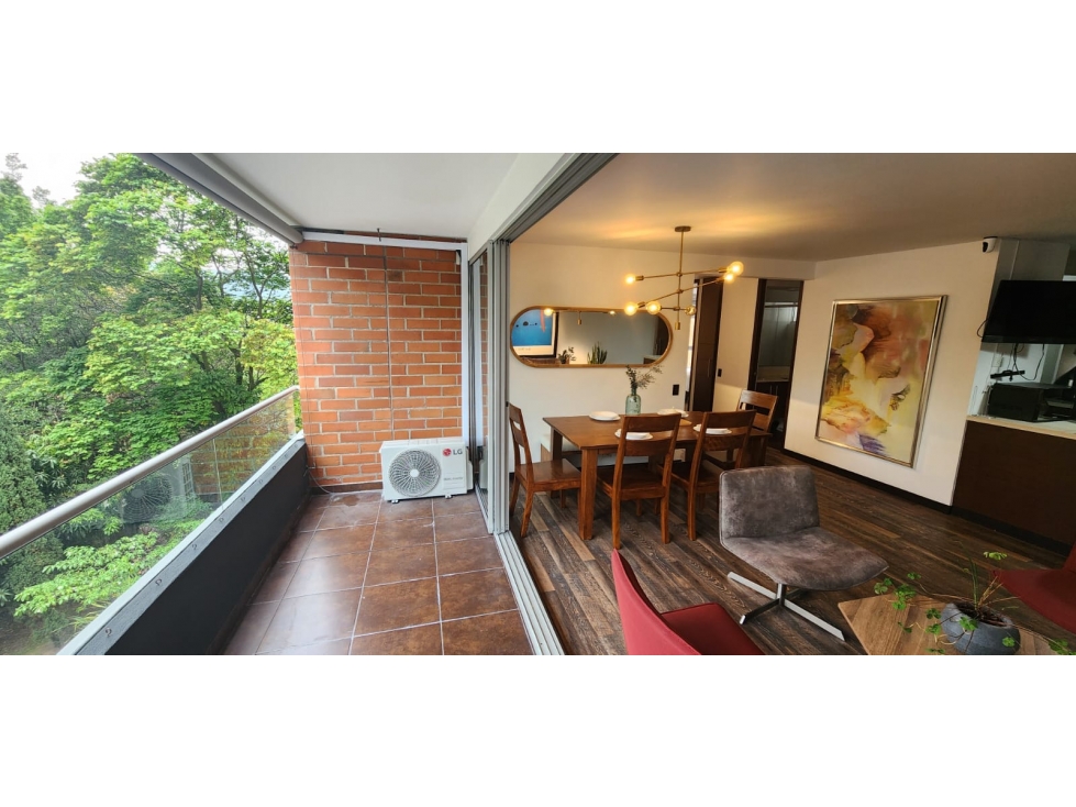 APARTAMENTO EN ARRIENDO AMOBLADO POBLADO SRLC — foto 3
