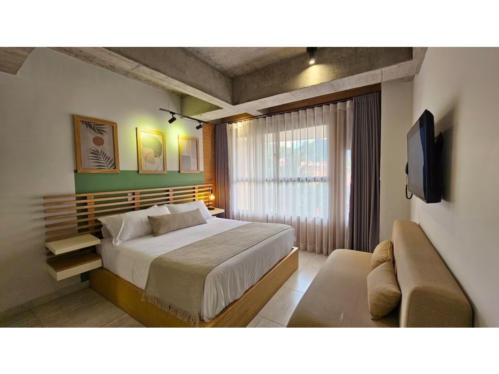 Apartaestudio en Venta Amoblado Los Alpes Medellin