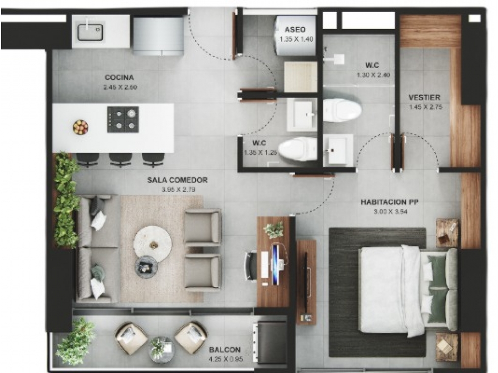 VENDO APARTAMENTO SABANETA SECTOR PLANO CESION DE DERECHOS