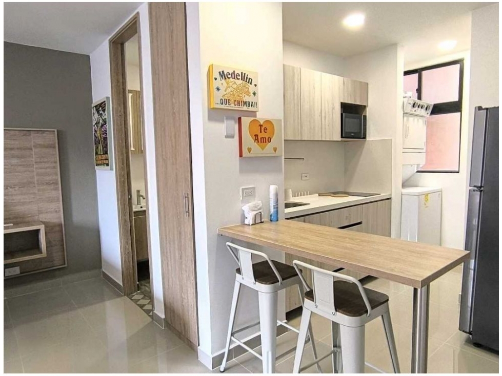 (J) Apartaestudios en venta Laureles Tipo Loft — foto 3