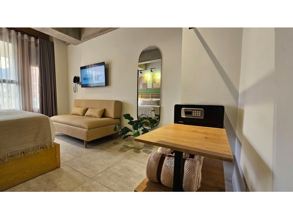 Apartaestudio en Venta Amoblado Los Alpes Medellin — foto 6