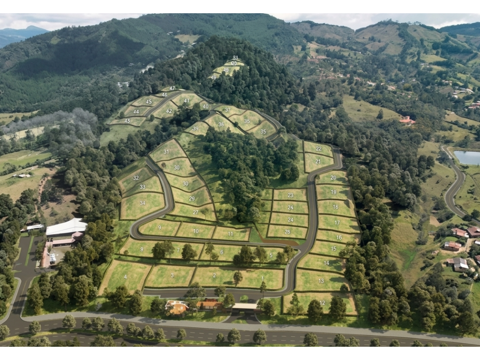 Lotes Campestres en Rionegro Precios desde $1.100.000.000